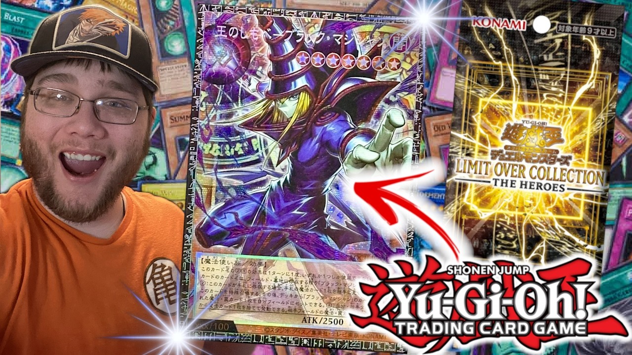 EPIC! SERIALIZED DARK MAGICIAN IS HERE!! Yu-Gi-Oh! Limit Over Collection The Heroes Opening
