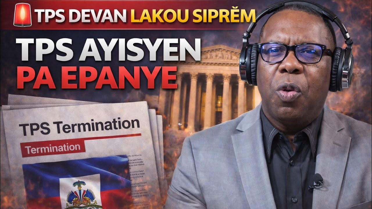 🚨 TPS Devan Lakou Siprèm! DHS Mande Entèvansyon – Ki Sa Sa Ka Vle Di Pou Ayiti?