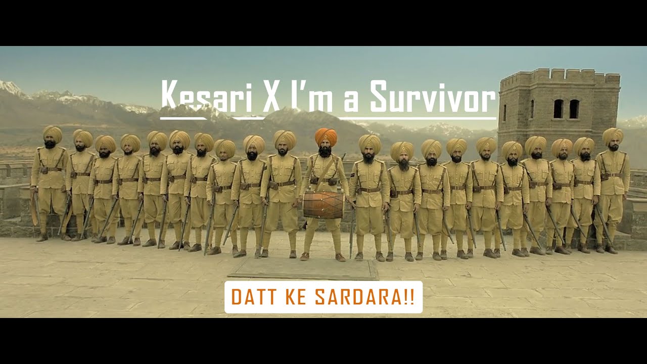 Kesari - I'm a Survivor || Fan edit ||  Battle of Saragarhi || 🇮🇳