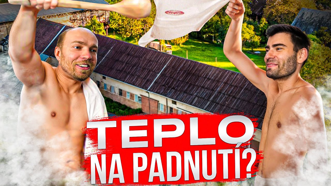 Ř&iacute;kali, krav&iacute;n nevytop&iacute;&scaron;. My z něho udělali saunu 🔥🙈