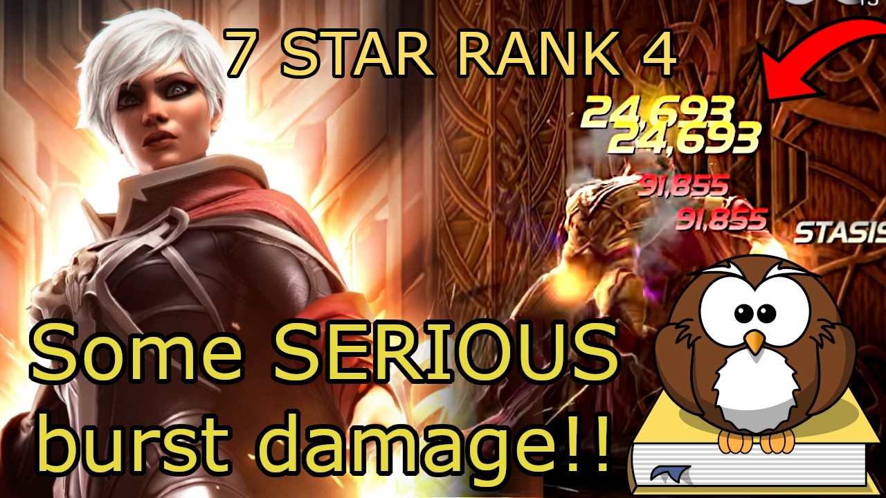 7* РАНГ 4 Фила-Велл - ПРИНОСИТЕЛЬНИЦА СМЕРТИ!! - Marvel Contest of Champions
