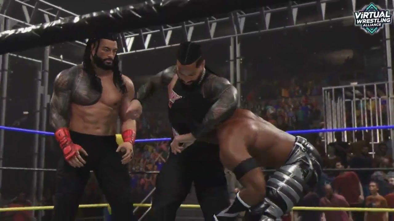WarGames: The Bloodline (Reigns & Usos) vs The New Day & Grayson Waller | VWA ⚔️🔥