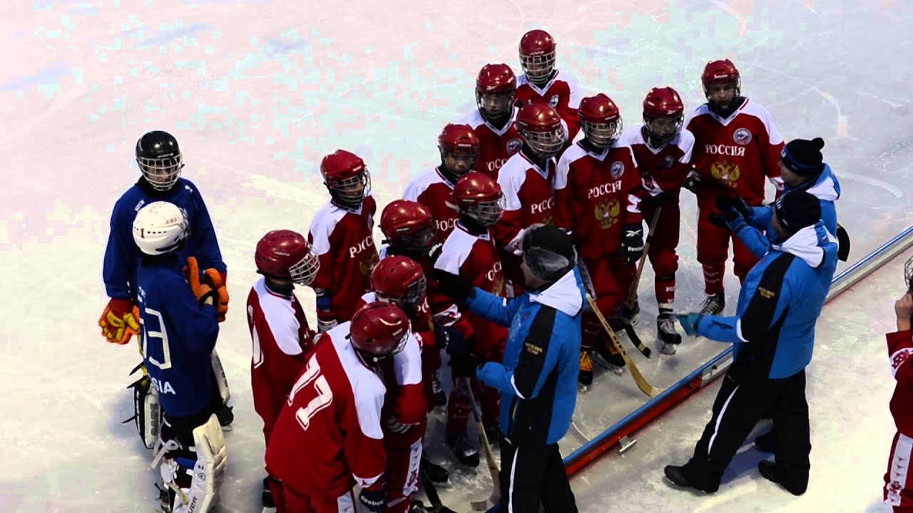 Final RUS-SWE  Boys 15 Bandy World Championships 30.1.2016