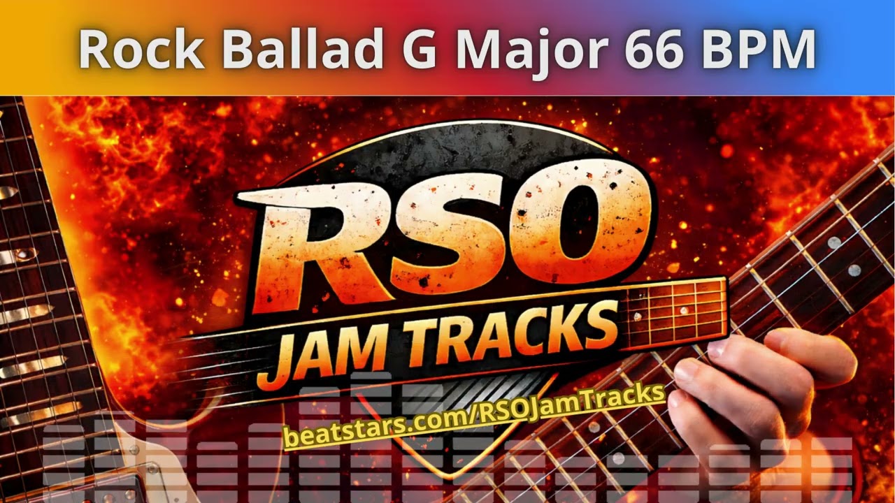 Rock Ballad G Major 66 BPM
