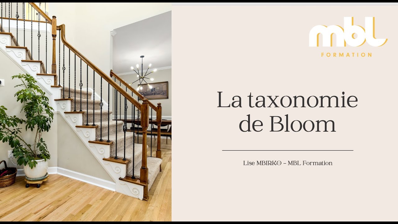 La taxonomie de Bloom - Comment rédiger des objectifs pédagogiques ?