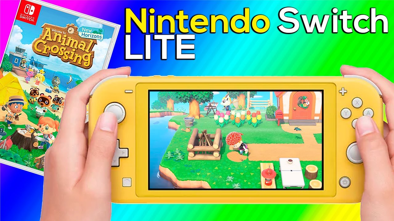 Animal Crossing: New Horizons Nintendo Switch Lite Gameplay - Day 1