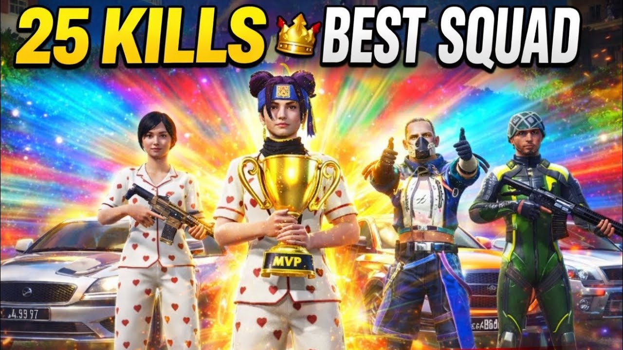 PUBG mobile 😱😱25 Kills Later… You Won’t Believe How I Survived