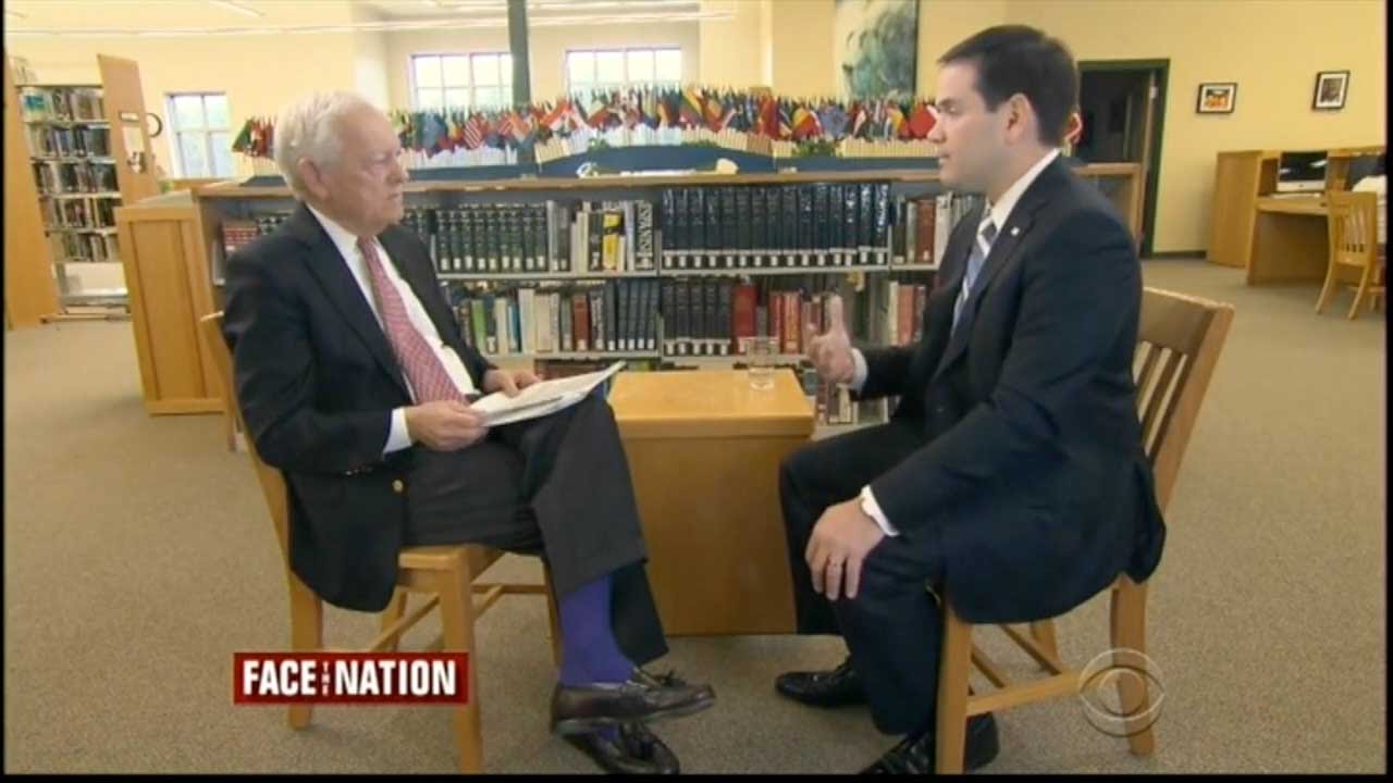 Marco Rubio on Face the Nation | Marco Rubio for President