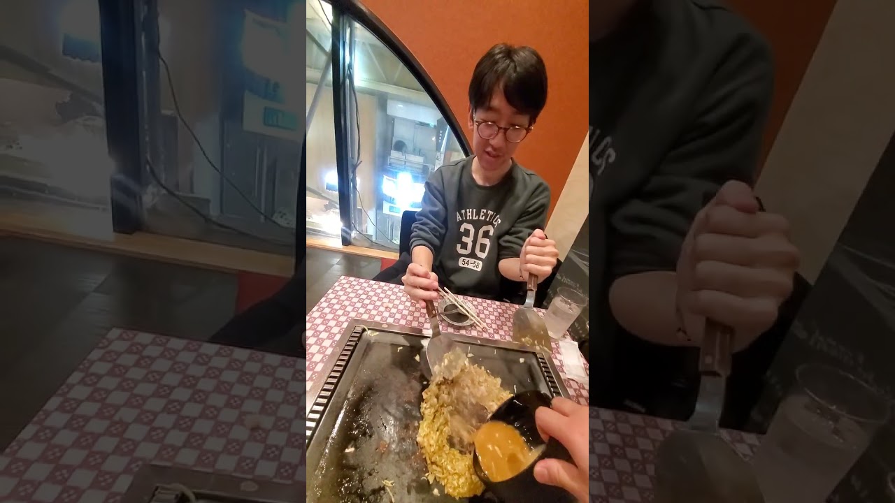もんじゃ焼き【我意地】浅草店　ADHD店長直伝もんじゃの作り方