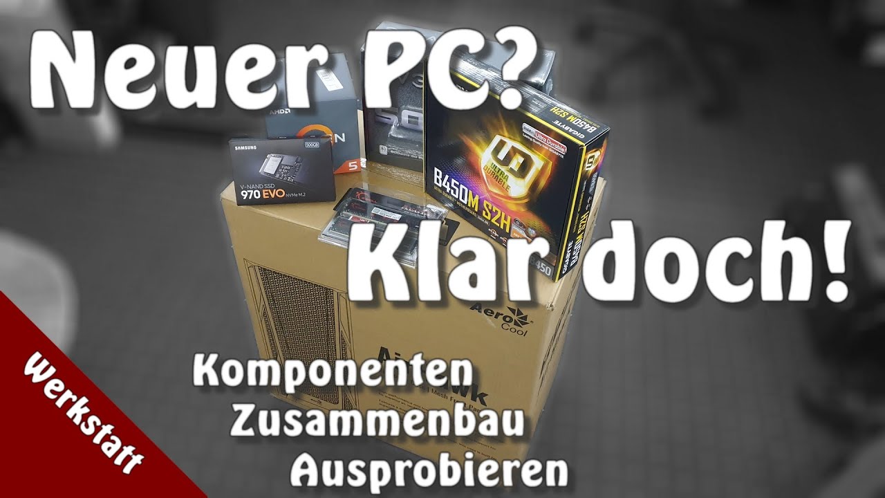 PC Neubau fürs Büro - so einfach geht das (Sketchup, Freecad) [Gigabyte, AMD, Samsung, EVGA, GSkill]