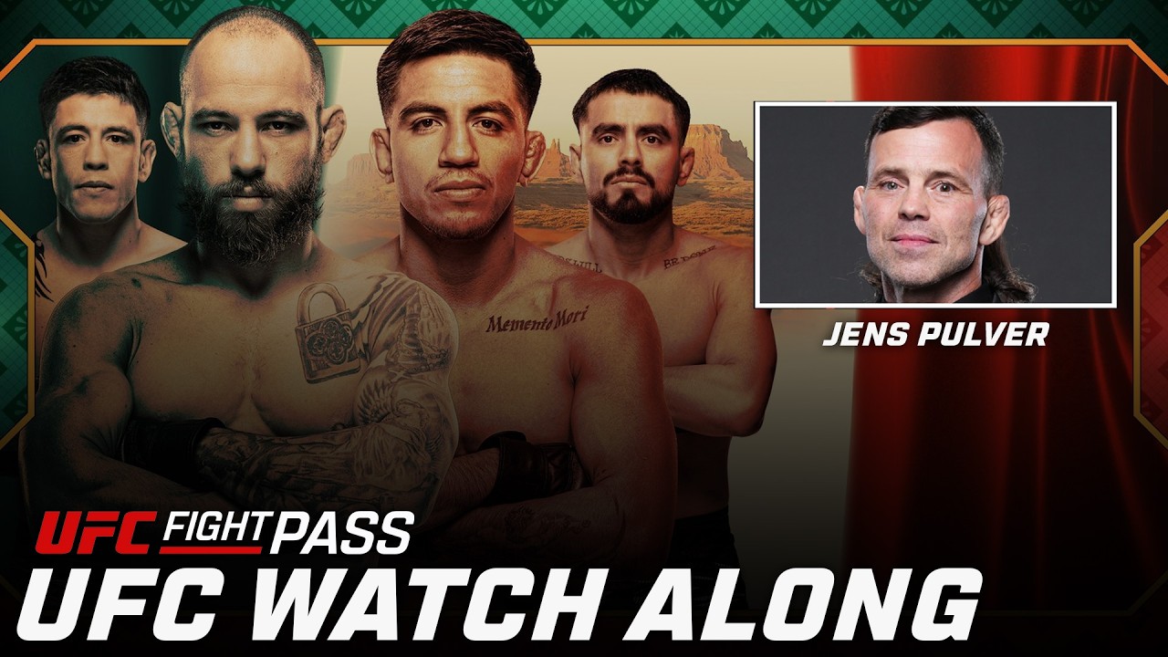 #NocheUFC Watch Along w/ UFC Hall of Famer Jens Pulver