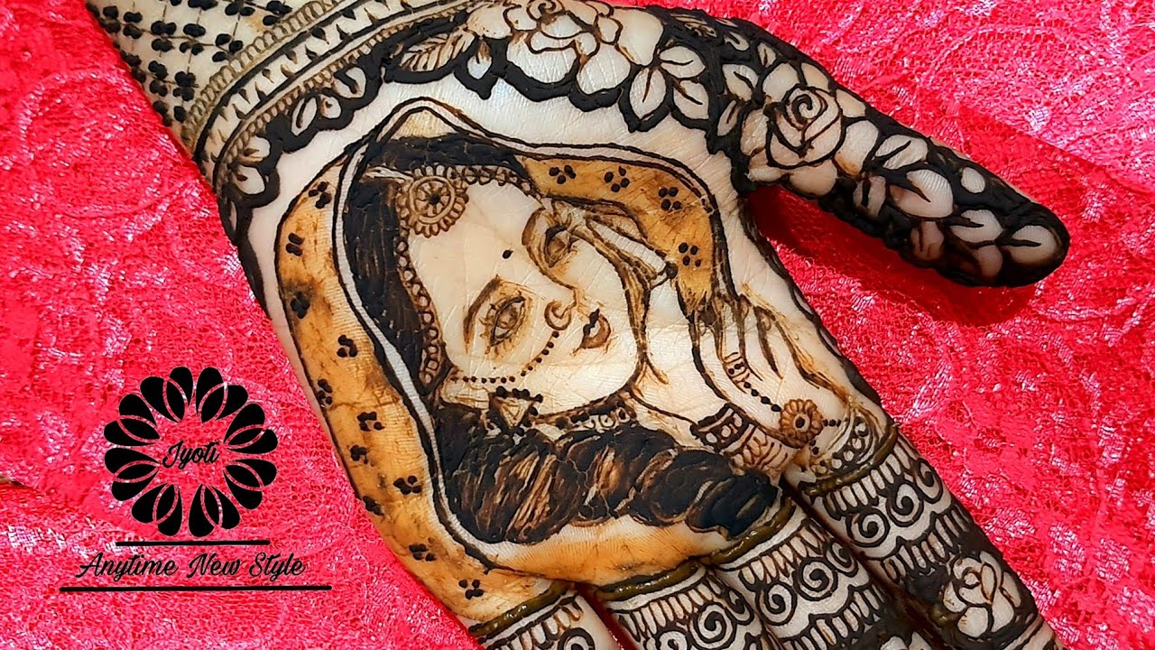 Beautiful Dulhan Mehandi Design | bride making using henna | bridal mehndi