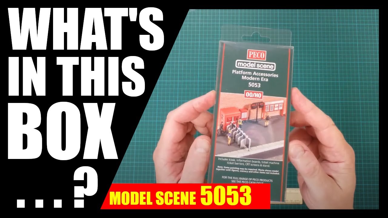 708 - Peco 5053 Platform Accessories Modern Era OO/HO Gauge