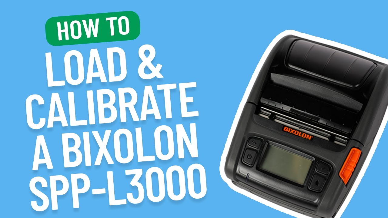 How to Load and Calibrate a Bixolon SPP-L3000 | Smith Corona Labels