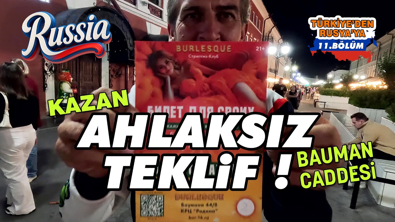 Kazan'da Ahlaksız Teklif ! Unutulmaz Bir Gün | Rusya Motosiklet Yolculuğu | 11. Bölüm