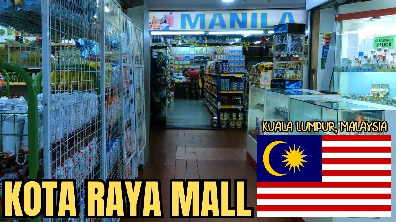 Kota Raya Mall: A Taste of Little Manila 🇲🇾