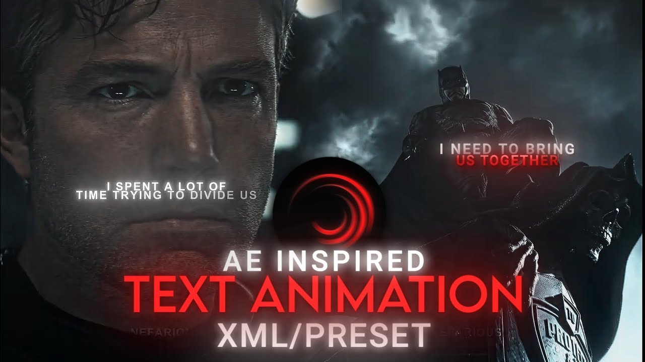 Ae inspired Text Animation Like @NefariousEditz In After Motion ✅| No password🔑| Free xml + Preset