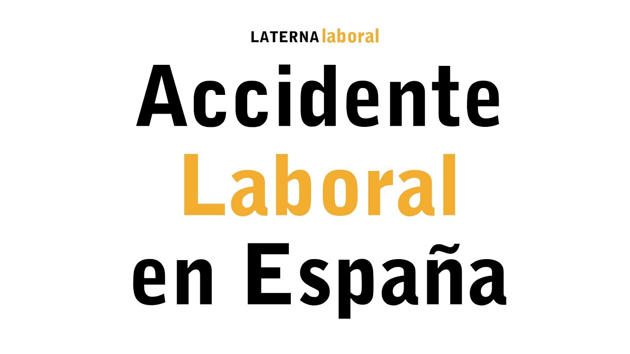 Accidente laboral en España