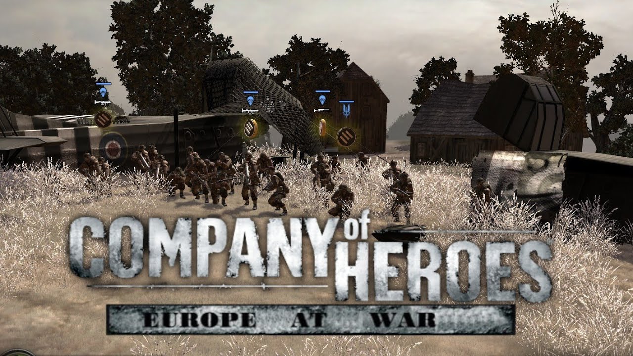 Company of Heroes Behind Enemy Lines (part16) 1vs2 Expert [Europe At War mod]