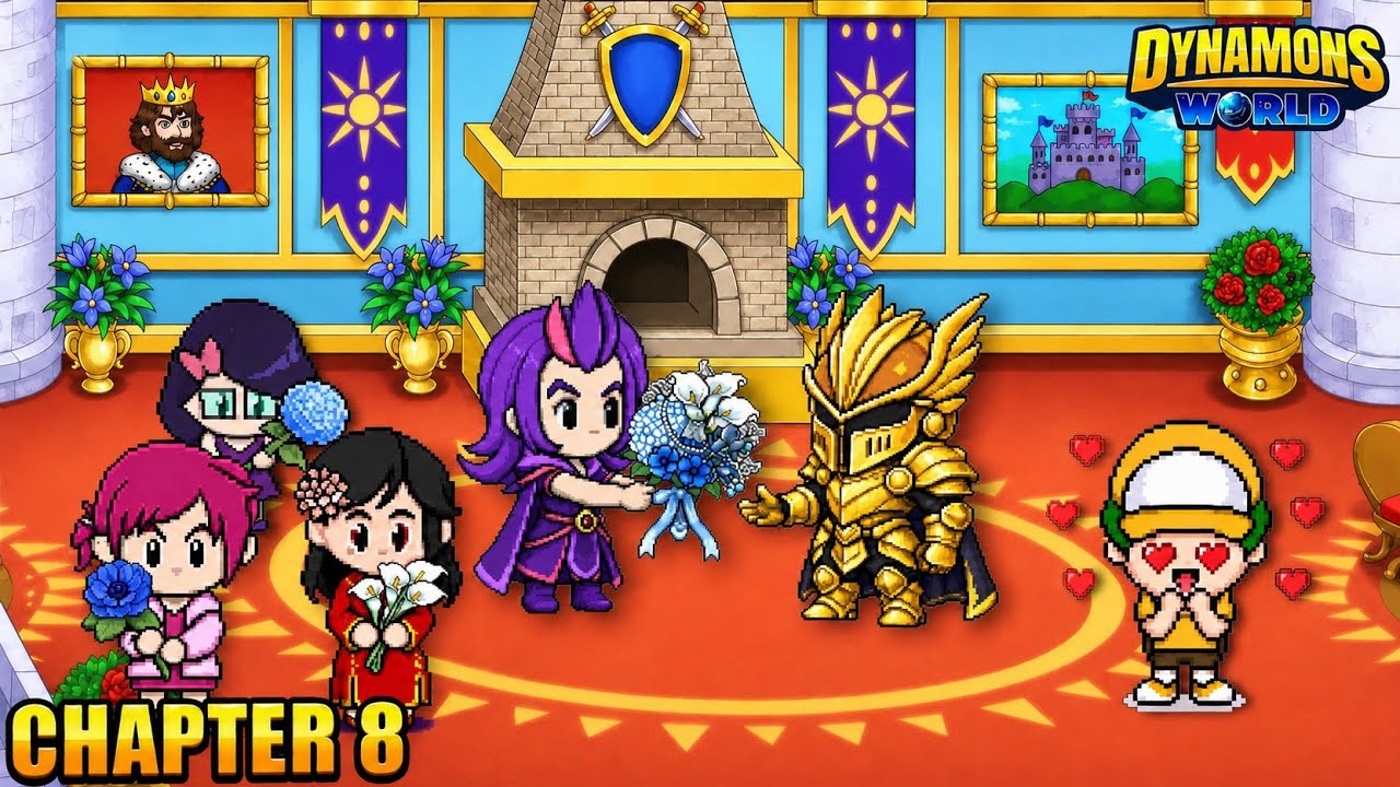ЦВЕТОЧНАЯ МИССИЯ 👑💐 | Замок Балтор, гл. 8 | Новое обновление Dynamons World