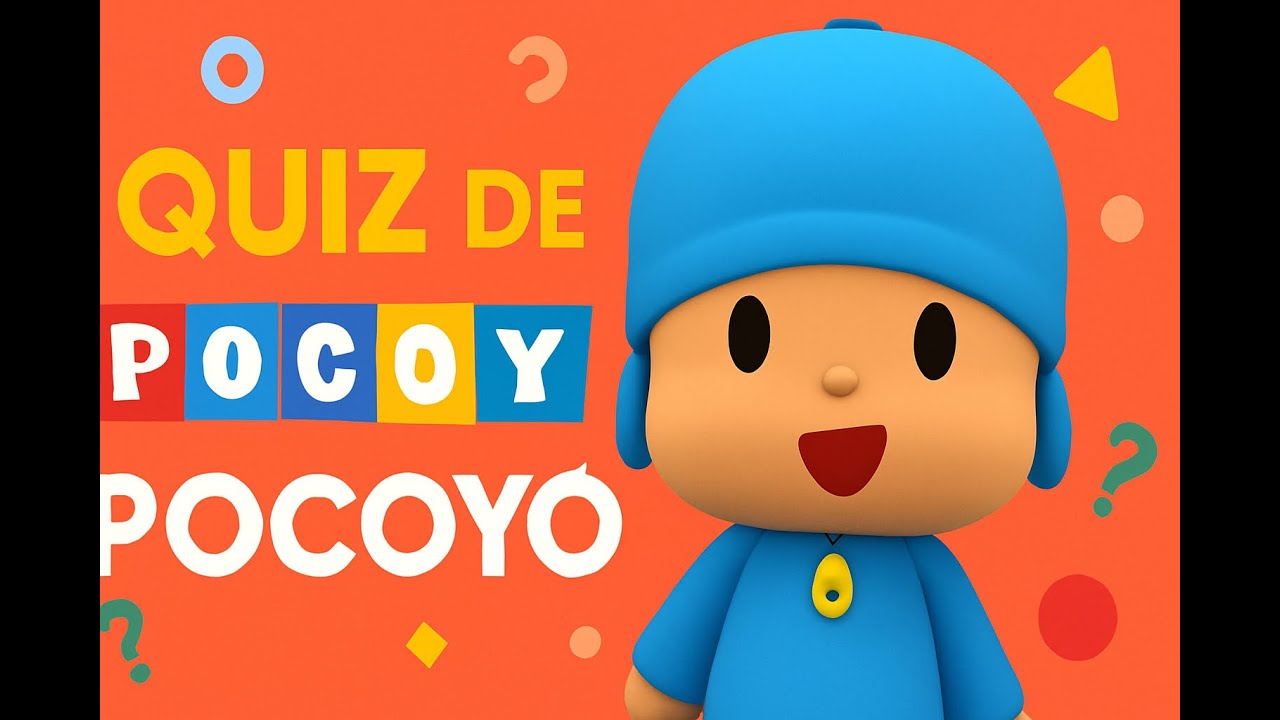 🎉💙 ¡GRAN QUIZ de POCOYÓ! 🌟 ¿Cuánto Sabes de Pocoyó y Sus Amigos? 🐥🐘