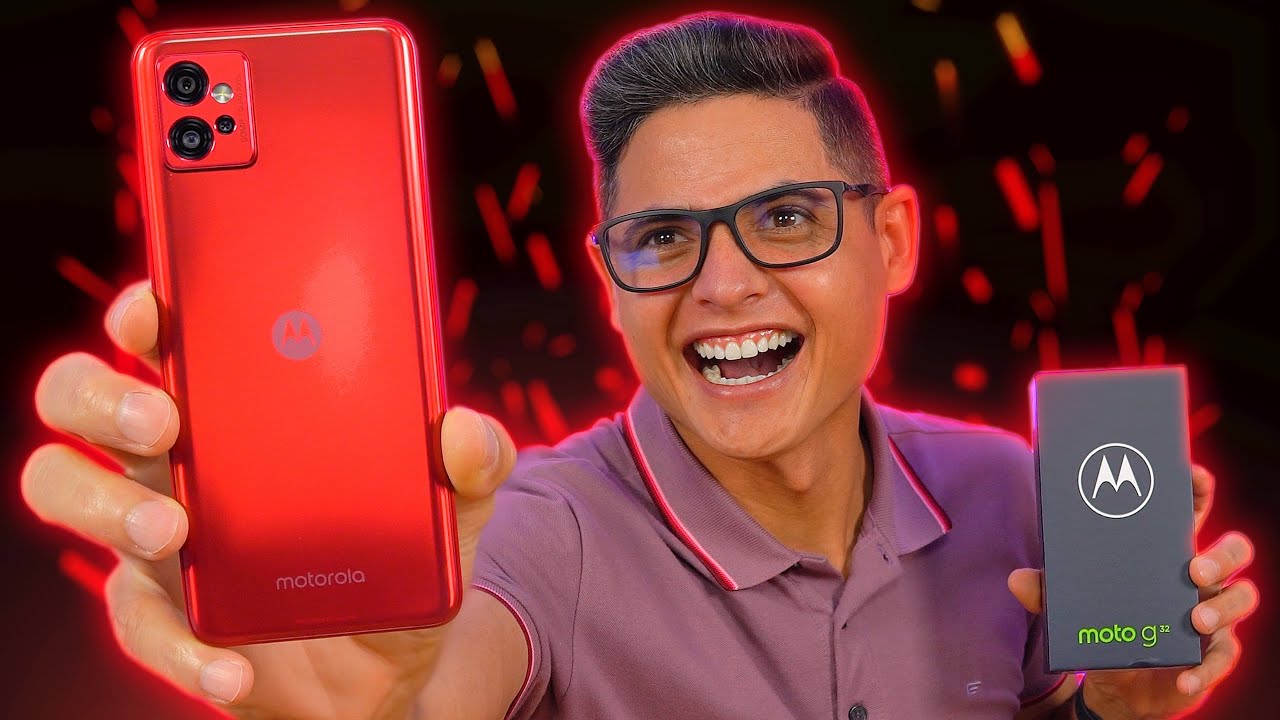 CHEGOU! Motorola MOTO G32 - VALE a PENA você COMPRAR esse SMARTPHONE? Unboxing e Impressões