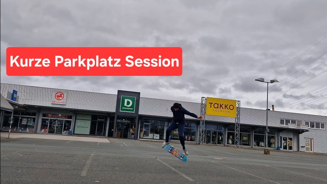 Kurze Parkplatz Session - Skate Session
