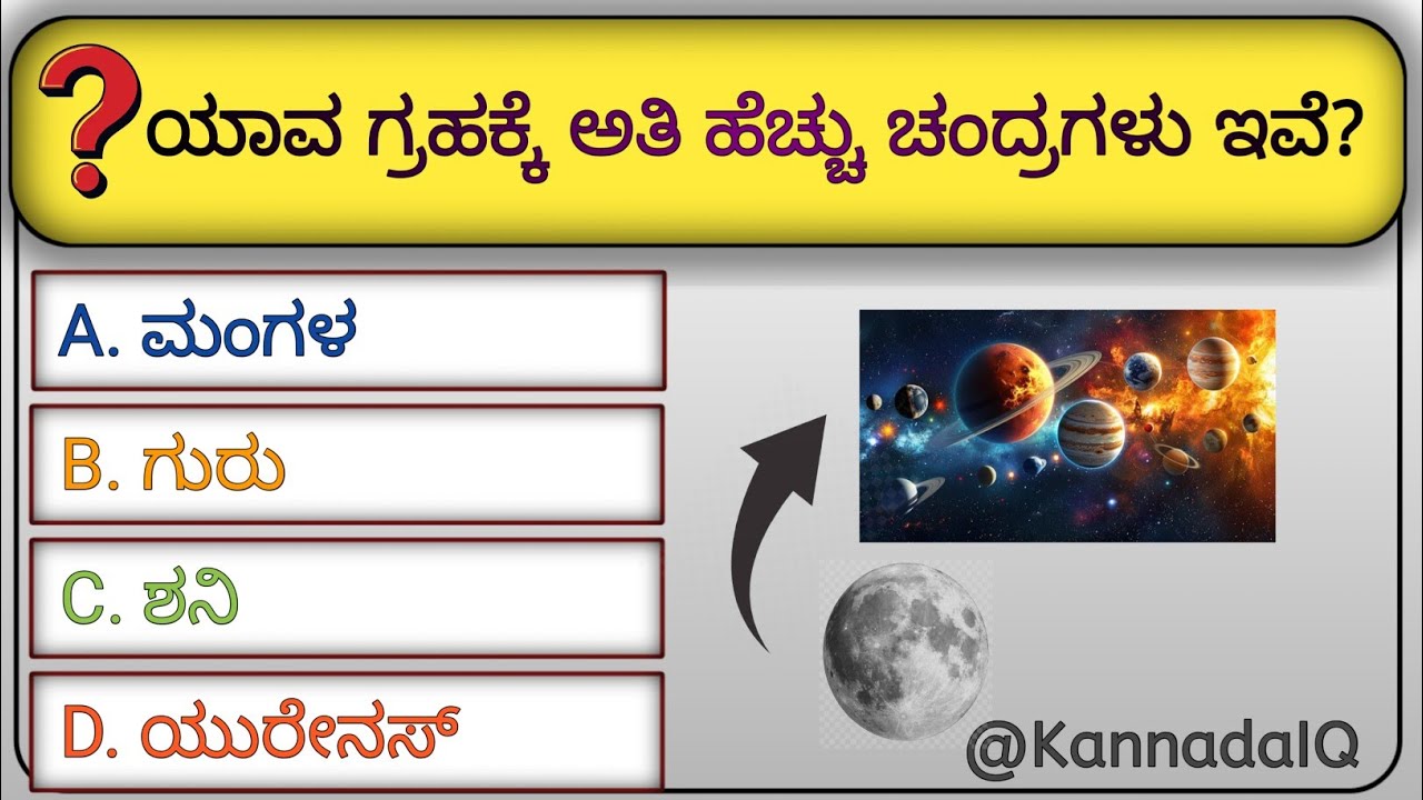 🧠 Kannada GK Quiz | ಮಾನವ ದೇಹ ಮತ್ತು ಗ್ರಹಗಳ 10 ರೋಚಕ ಪ್ರಶ್ನೆಗಳು