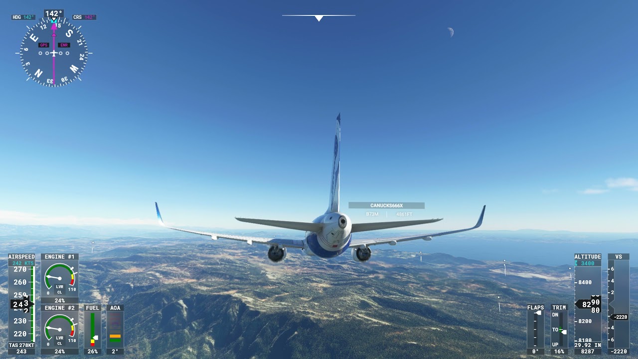 Microsoft Flight Simulator 2020 - Brussels to Dalaman Part02