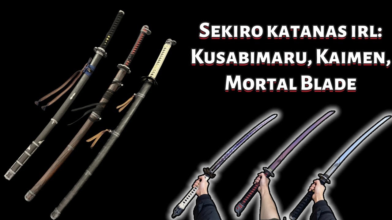 Sekiro Mortal Blade Gracious Gift of Tears Kusabimaru Katana IRL