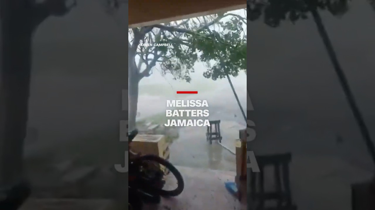 Hurricane Melissa batters Jamaica