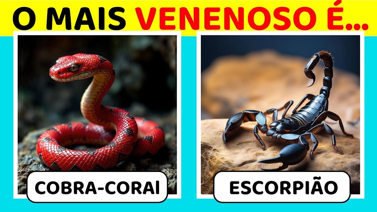 🧠🐯 Você Conhece Mesmo os Animais? ✅ Quiz de Curiosidades Gerais