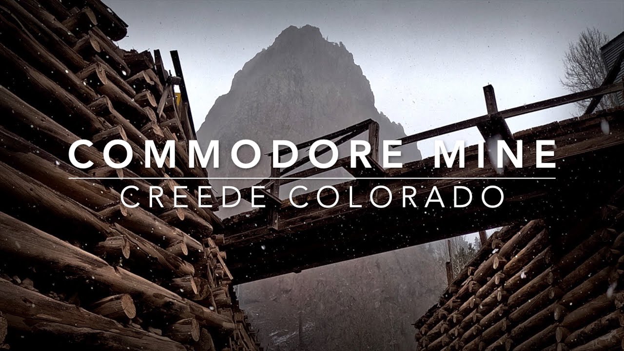 Commodore Mine During Late Spring Snowstorm, Creede Colorado #abandonedplaces  #abandonedmines