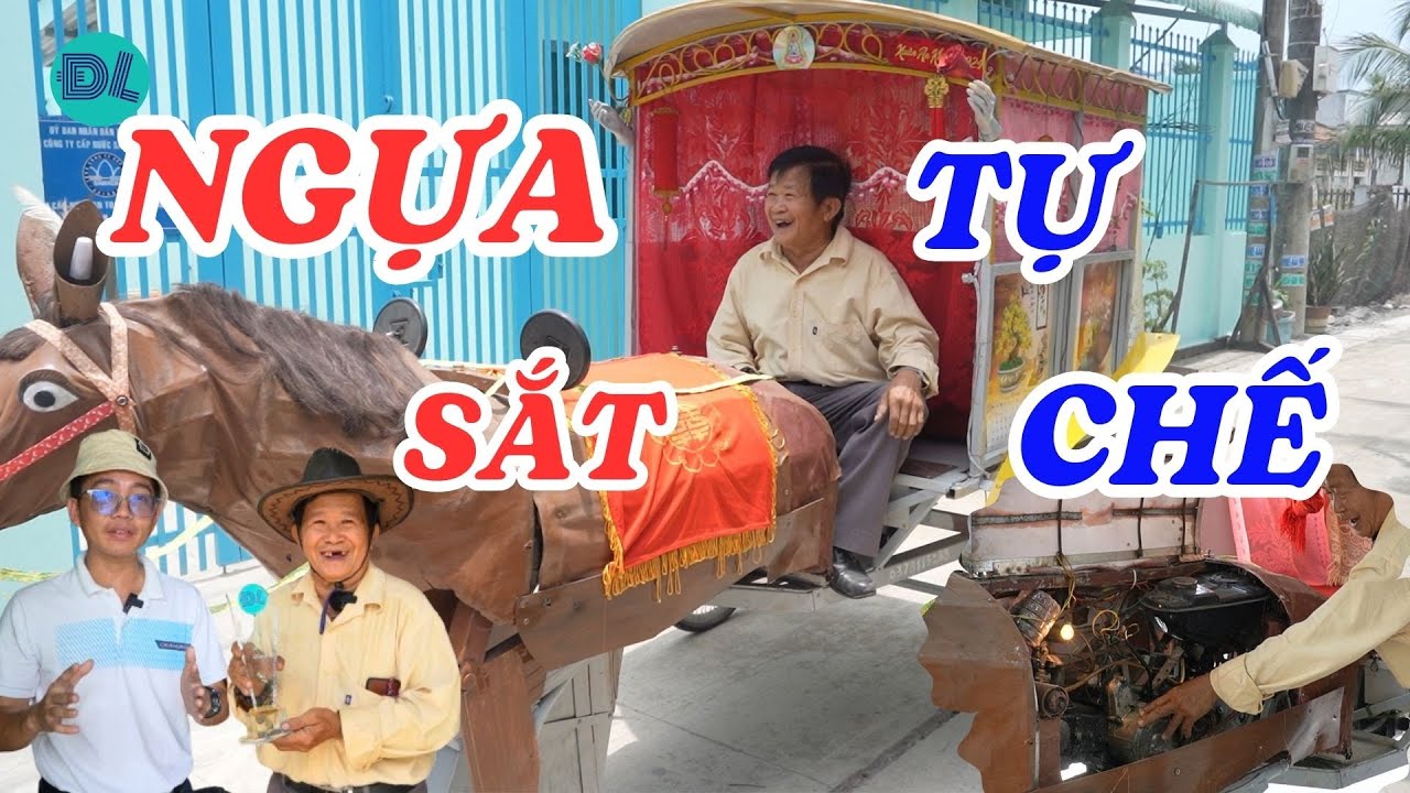 Ông chú U70 tự chế ngựa sắt để rong chơi vùng ven Sài Gòn - ĐỘC LẠ BÌNH DƯƠNG
