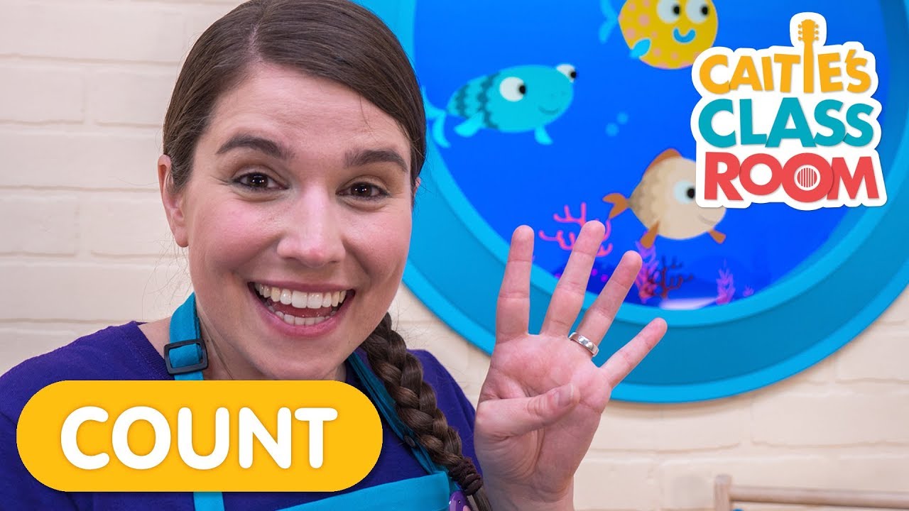 Practice Counting with 10 Little Fishies!