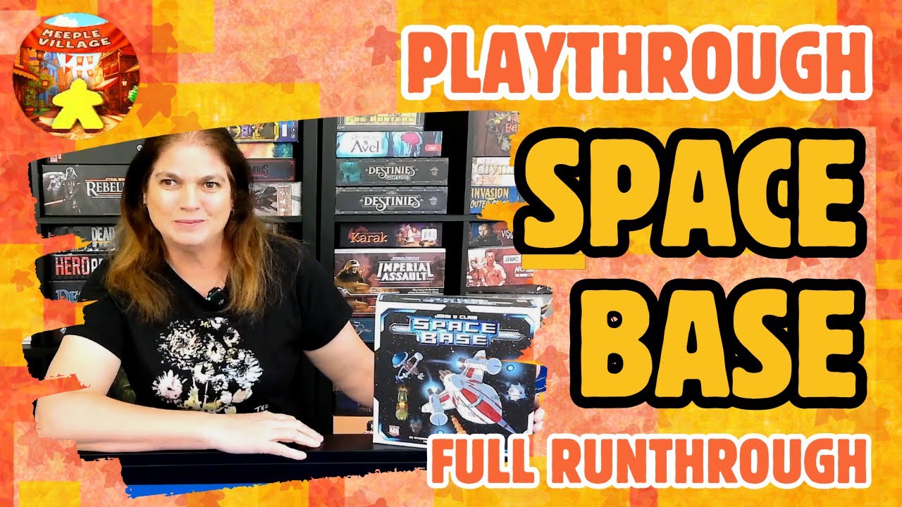 Space Base Board Game Playthrough | Rolling for Glory in the Final Frontier!