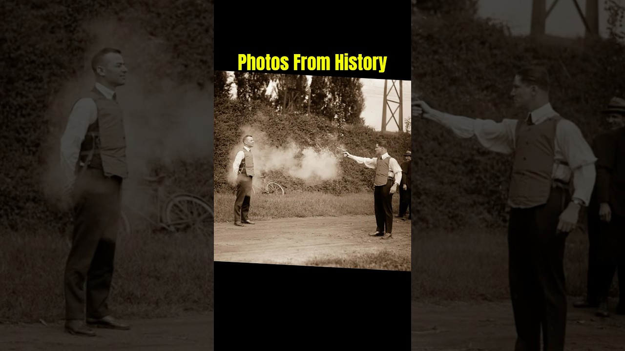 Bulletproof Vest Testing In 1923: Photos From History