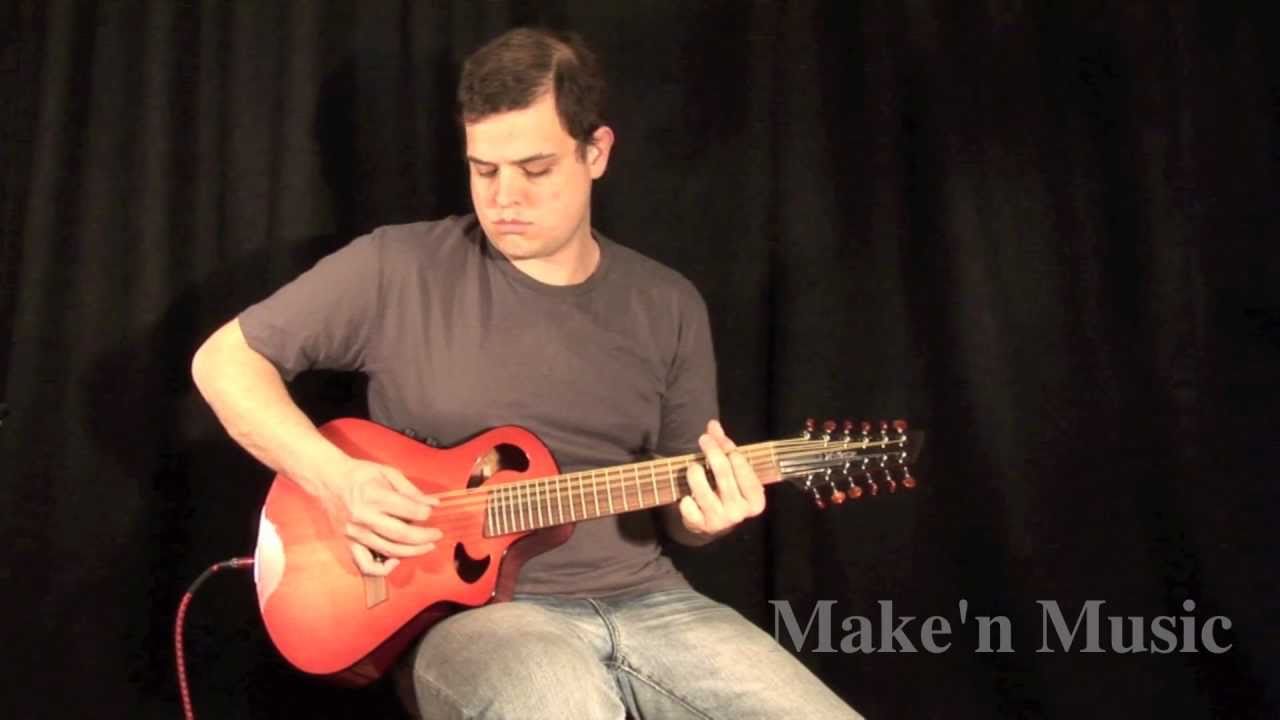 Veillette Gryphon Cutaway 12 string Acoustic Demo