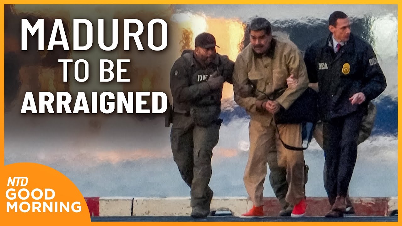 Maduro Arrives in NYC Courthouse; U.S Expects Above Average Temperatures | NTD Good Morning (Jan. 5)