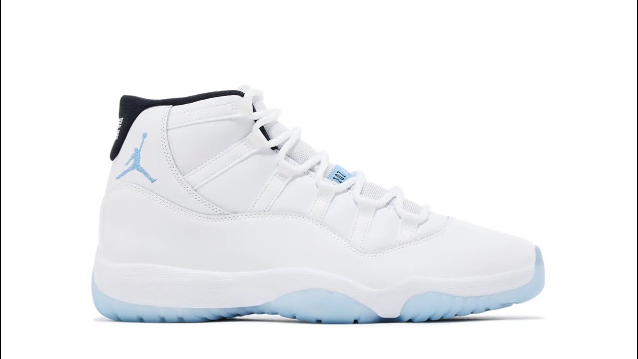 Jordan 11 legend blue vs Jordan 11 Columbia 