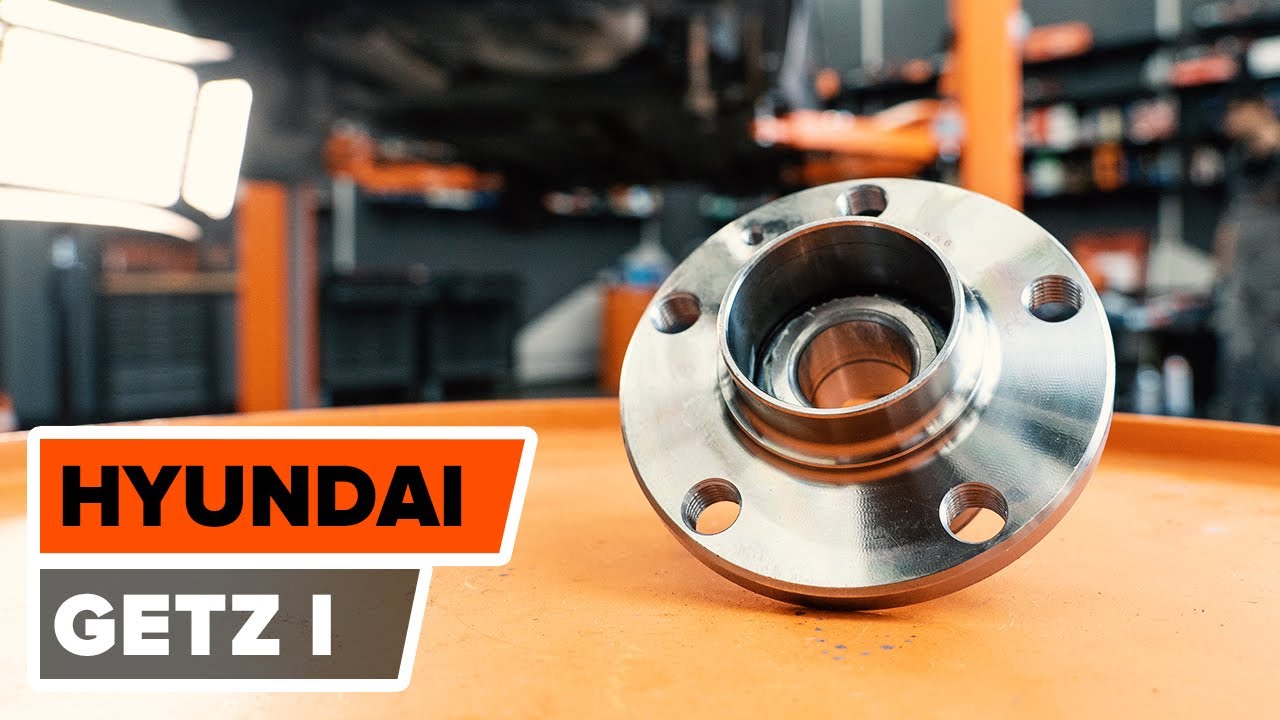 How to change rear wheel bearing on HYUNDAI GETZ 1 TUTORIAL | AUTODOC