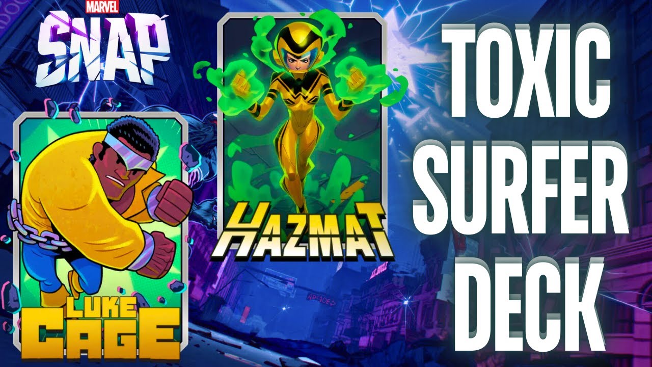 Stealing Cubes with Toxic Surfer Deck Marvel Snap