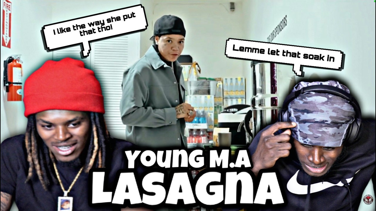 Реакция на клип Young M.A Lasagna (официальный музыкальный клип)!!!