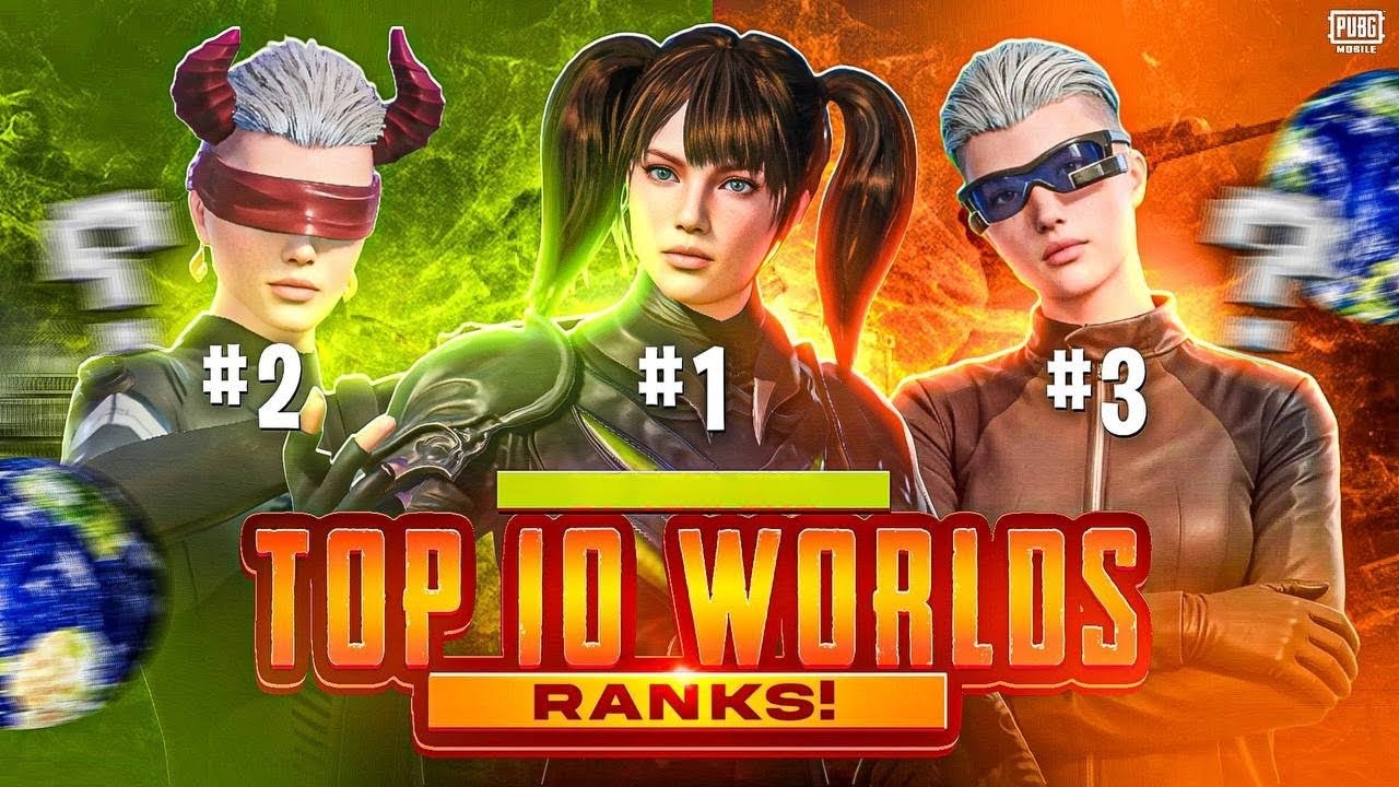 TOP 10 TDM PLAYERS IN THE WORLD🌎 IN PUBG MOBILE & BGMI