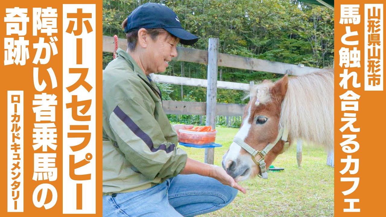 【障がい者乗馬の奇跡】 うまのすけCafe 高橋千秋に迫る