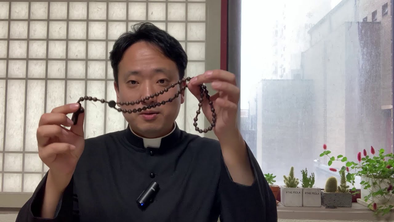 새 영세자를 위한 묵주기도 하는 방법