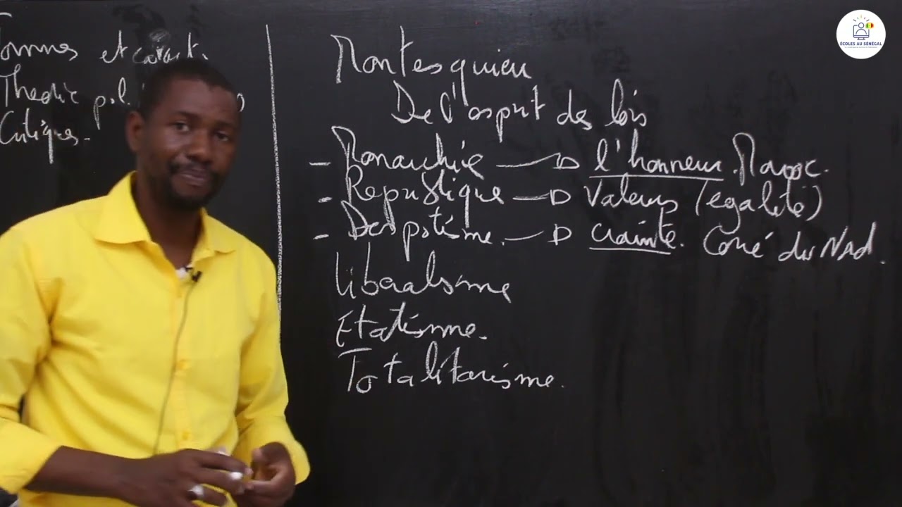 Cours - Terminale - Philosophie : L' ETAT / Suite 1 / M. Kanté