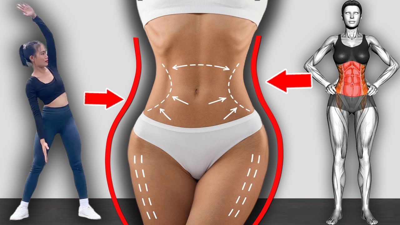 1-MINUTE STANDING EXERCISE ➜ Wake Up And Lose Ugly Belly ➜ 30 Min Workout Fit For Women 50+