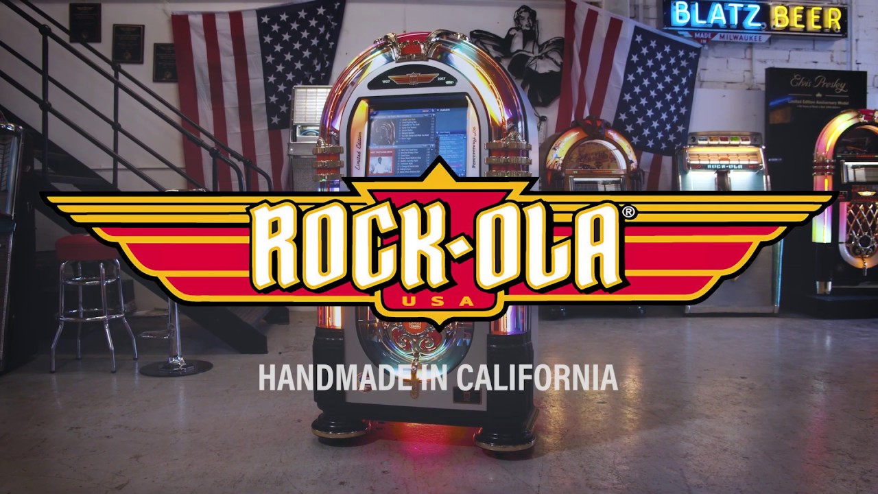 Rock-Ola Bubbler Music Center Jukebox 90th Anniversary Edition