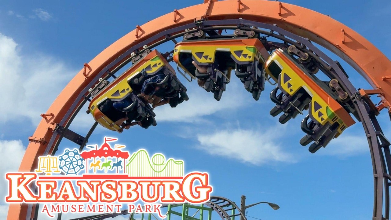 The FORGOTTEN NJ Amusement Park - Keansburg! | Vlog 8/24/25